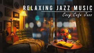 Smooth Jazz Music & Cozy Coffee Shop Ambience ~ Soft Instrumental Jazz Music for Work, Study, Focus