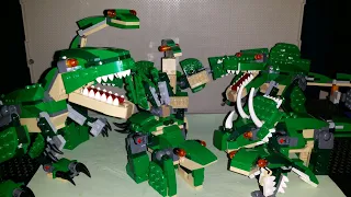 Lego creator mighty dinosaur full collection (100 subscriber special)