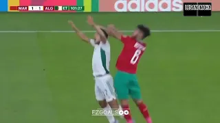 But de Belaili contre le Maroc (Cup arab)