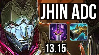 JHIN & Nautilus vs DRAVEN & Pyke (ADC) | 3.2M mastery, 2700+ games, 8/1/5 | KR Grandmaster | 13.15