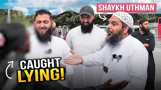 😱 🔥 HEATED! Christian Preacher Gets Caught and Starts Laughing - Sheikh Uthman Ibn Farooq