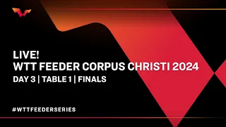 LIVE! | T1 | Day 3 | WTT Feeder Corpus Christi 2024 | Finals