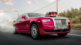 Чипанул Rolls-Royce! Сколько едет Роллс-Ройс ДО чипа и ПОСЛЕ! Замеры разгона и мощности! 700+ СИЛ!