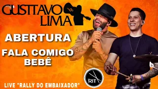 ABERTURA + FALA COMIGO BEBÊ - GUSTTAVO LIMA / RIT BATERA "DRUMCAM" @gusttavolimaoficial #live