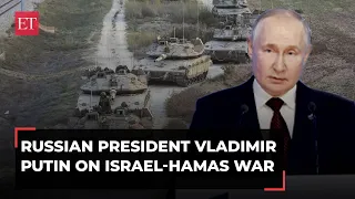 Vladimir Putin on Israel-Hamas war: 'Let men fight each other, leave kids and women alone'