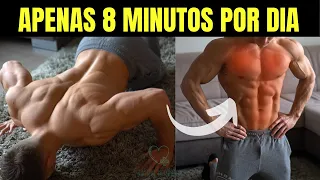 FLEXÃO DE BRAÇO: TREINO DE FLEXÃO EM 8 MINUTOS