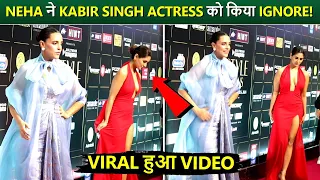 Oh No! Neha Dhupia & Kabir Sing Actress Nikita Dutta IGNORE Each Other| Hungama Style Icons Awards