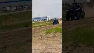 Overland 1000 0-40mph on dirt - what a monster #cfmoto #atv #1000cc #offroad