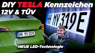 DIY selbst-leuchtendes Kennzeichen am Tesla Model 3/Y | Tips, Tricks & More