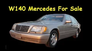 W140 MERCEDES BENZ FOR SALE ~ S420 S-CLASS SEDAN VIDEO