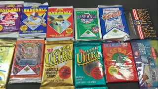 JUNK WAX AUTO LOTTO MYSTERY BOX! SEARCHING FOR RARE BASEBALL CARDS!