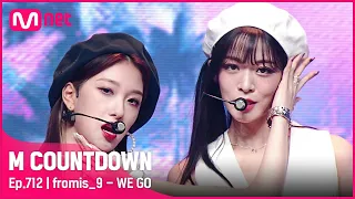 [fromis_9 - WE GO] KPOP TV Show | #엠카운트다운 | Mnet 210603 방송