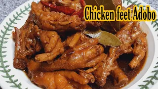 How to cook Chicken feet| Yummy sprite chicken feet Adobo recipe by.Estella Channel