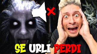 SE URLI HAI PERSO .. MA È UN GIOCO HORROR