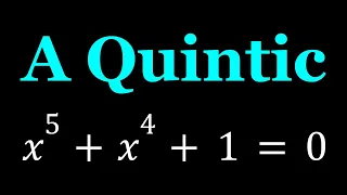 A Nice Quintic | Video Response to @blackpenredpen