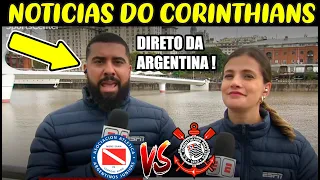 NOTICIAS DO CORINTHIANS PARA O JOGO NA SULAMERICA CONTRA O ARGENTINIOS JUNIORS