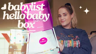 Babylist Hello Baby Registry Box Unboxing - babylist diaper box & bottle box unboxing