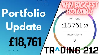 £18,761 Trading 212 Portfolio Update/Reveal- Beating the market this Month, New Biggest Holding