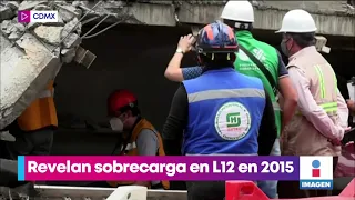 Revelan sobrecarga en la estructura de la Línea 12 en 2015 | Noticias con Yuriria Sierra