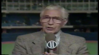 Scooter Phil Rizzuto WPIX  New York Yankees at Toronto Skydome 1992