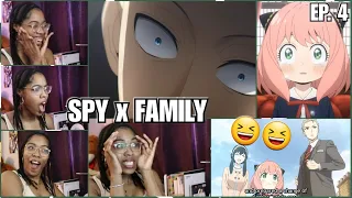 I ENJOYED THAT WAY TOO MUCH | HE PROTECC 🥰 | SPY x FAMILY Episode 4 Reaction | Lalafluffbunny