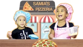 TODDLER MAKES PIZZA FOR PARENTS DATE NIGHT