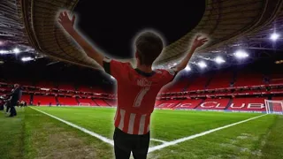 Juego de luces en SAN MAMES | Athletic Club Bilbao  - Valencia | #laliga #viral #realoviedo #futbol