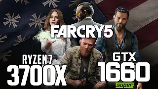 Far Cry 5 on Ryzen 7 3700x + GTX 1660 SUPER 1080p, 1440p benchmarks!