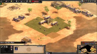 Age of Empires 2 Knight Rush Build Order - How To Defeat Expert AI