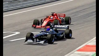 Ferrari F1 2018 vs Arrows F1 1998 - Red Bull Ring