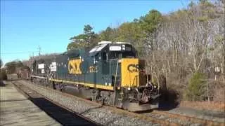 South Jersey Trains- Early January 2015.