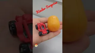 kinder Surprise Red Car#kinder#cars#fun#shorts