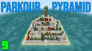 Minecraft: Parkour Pyramid 9 - Concentration mode & barely talking