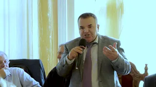 Методика Штаба татар Москвы. Рустэм Ямалеев выступает перед интеллигенцией в Казани