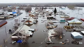 Дамбы обрушены, без света осталась насосная станция. Петропавловск уходит под воду