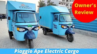 Piaggio Electric Cargo | Owner's Review | Piaggio Ape Electric Cargo #electric