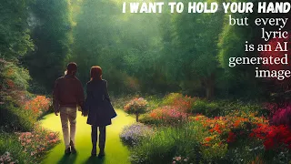 The Beatles - I Want To Hold Your Hand - But every lyric is an AI-generated image