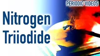 Nitrogen Triiodide (touch powder) - Periodic Table of Videos