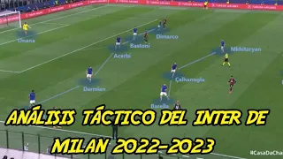 Análisis táctico del inter de milan 2022-2023