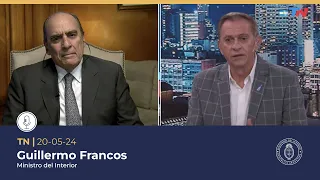 "El gobierno no va a retirar la ley" | Guillermo Francos en TN