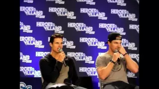 The Super Cousins - Robbie and Stephen Amell at HVFF 2015