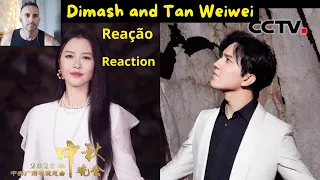 Dimash and  Tan Weiwei  sang the moving movement "Sharing a Dream on a Long Journey" REACTION