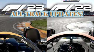 All TRACK UPDATES on F1 23!