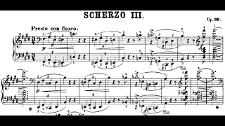 Chopin: Scherzo No.3 in C-sharp minor (Opus 39)