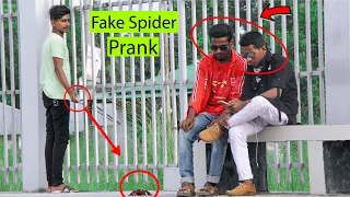 Fake Spider Attack Prank On Public Big Remote Control Spider Vs Man Prank