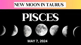 WOW! UMAAPAW NA SAYA AT CONTENTMENT ♓️ PISCES NEW MOON IN TAURUS May 7, 2024 TAGALOG #KAPALARAN888