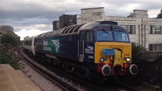 DRS Class 57 Drags Southeastern Class 375 At Peckham Rye