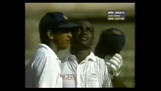 SRI LANKA v INDIA 1st TEST MATCH REPORT ON 952-6 DAYS 4 & 5 COLOMBO (RPS) AUGUST 5 & 6 1997