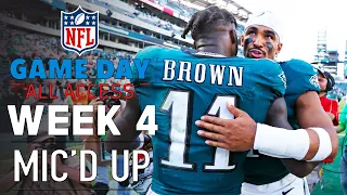 NFL Week 4 Mic'd Up, "my fantasy team is going off right now" | Game Day All Access