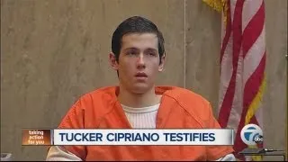 Tucker Cipriano testifies in court